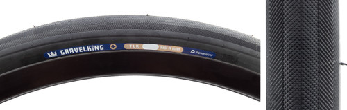 Panaracer GravelKing Slick Plus 700x40 Tubeless Gravel Tire TuffTex+ RF740-GK-P-B2