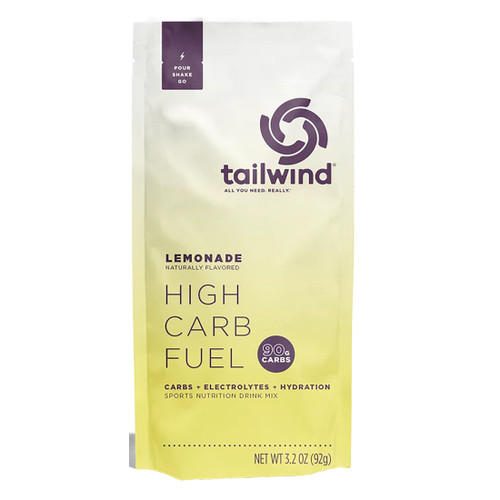 Tailwind High Carb Fuel Lemonade | Electrolyte and Carbo Boost, Vegan TW-HC-LM-16