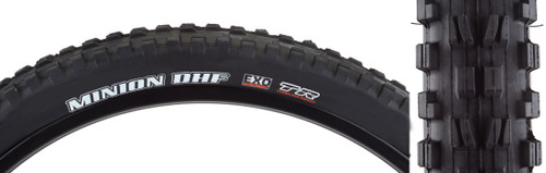 Maxxis Minion DHF Tire Tubeless, Folding, Black, Dual, EXO, Wide Trail 27.5x2.5 TB85975000
