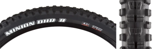 Maxxis Minion DHR II Tire Tubeless, Folding, Black, Dual, EXO Casing 29 x 2.3 TB96776000