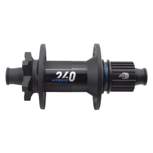DT Swiss 240 Hybrid Alloy Rear Hub - 12x148mm for e-MTB, Micro Spline H240TDD3R32SA9092S