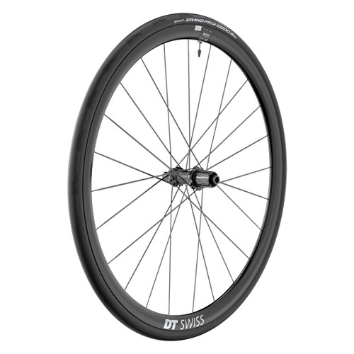 DT Swiss AR 1600 Spline Clincher Rear Wheel Aero 111 Tires WAR1600NIDISA27100