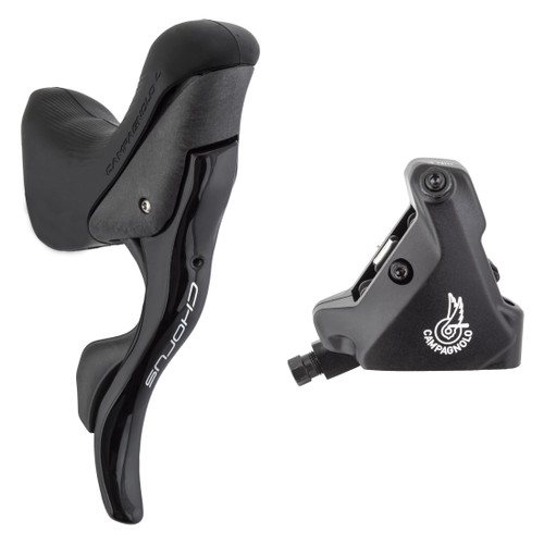Campagnolo Chorus Hydraulic Shifters and Disc Brake Caliper - 12-Speed, Flat Mount, Aluminum Lever EP21-CHD12RR4