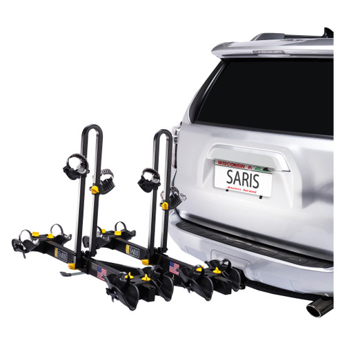 Saris Freedom 4 Bike Tray Mount Universal Hitch Car Rack 2" Receiver Black 4414B
