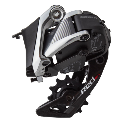 SRAM RED eTap Wireless 11-Speed Short Cage Rear Derailleur - Carbon Pulley, Ceramic Bearings, Electronic Shifting 00.7518.141.000