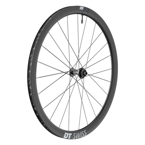 DT Swiss ARC 1400 DiCut 38 Carbon Aero Front Wheel for Climbing and Speed WARC140AIDXCA22336