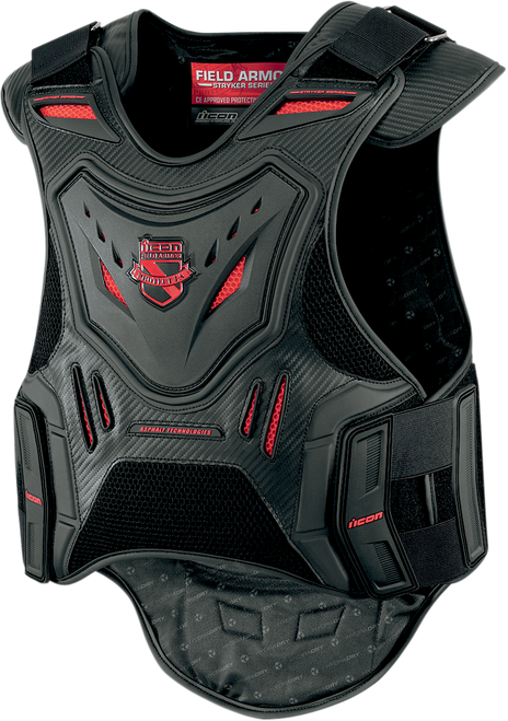 Icon Field Armor Stryker Vest - Black - S/M 2701-0510