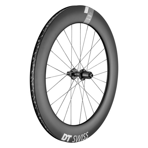 DT Swiss ARC 1400 Wide Dicut 80mm Tubeless Aero Rear Wheel for Triathlon WARC140NIDICA12584