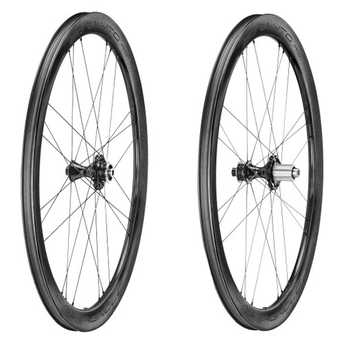 Campagnolo Bora WTO 45 DB Carbon Aero Wheelset for Road and Gravel WC435BAP8A110