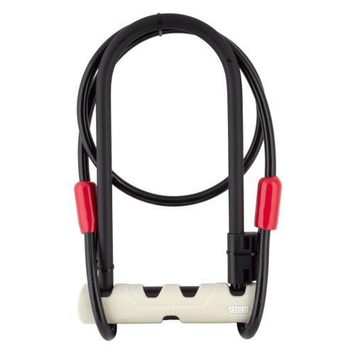 Securit Kolt U-Lock 3in x 11in Cable and Key-Resistant Steel 39968