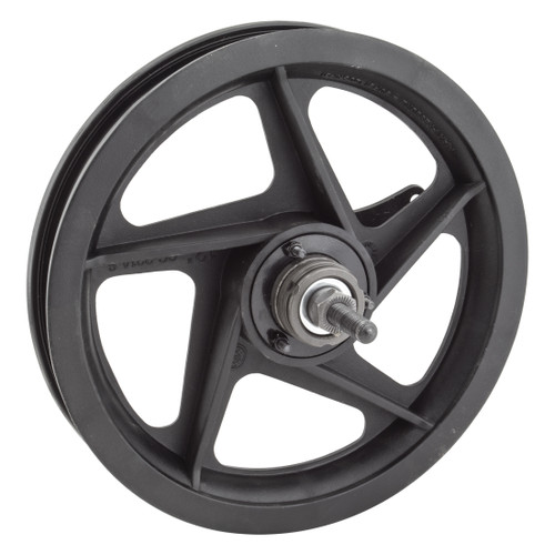 12in Magnetic Rear Wheel Coaster Brake - Lightweight Alloy, Black 65340