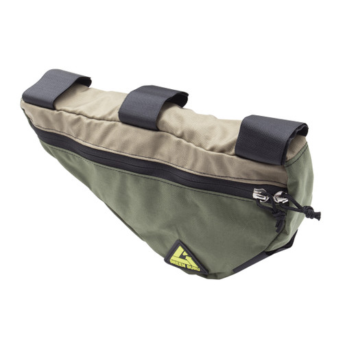 Upcycled Green Guru Upshift Frame Bag - Eco-Friendly Trekking and Urban Cycling Storage G3211E