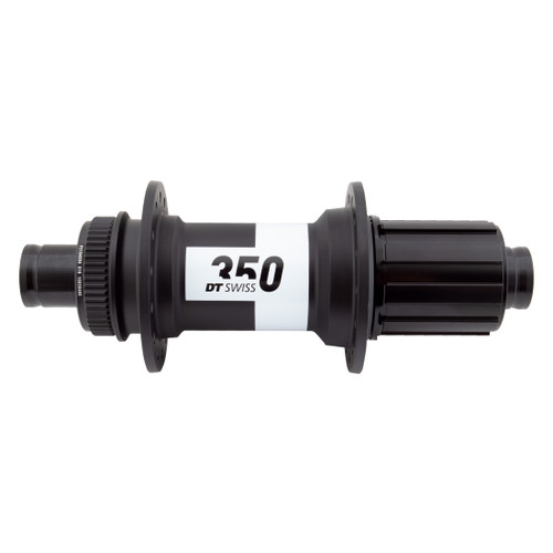 DT Swiss 350 Rear Hub - 12x148mm Center-Lock, HG11, Black H350TCDBR28SA0465S