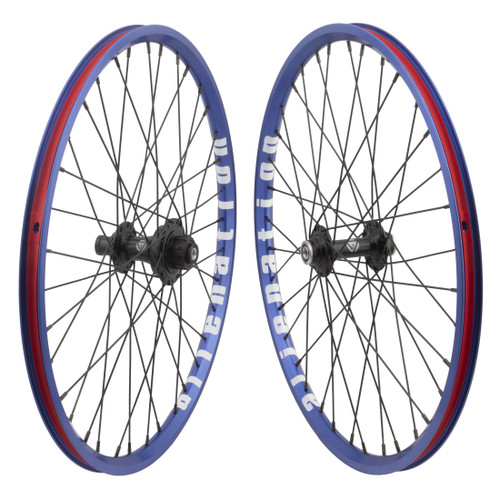 20in Alloy Mini BMX Wheel Set - Alienation Mite G69, Tubeless Ready 743418