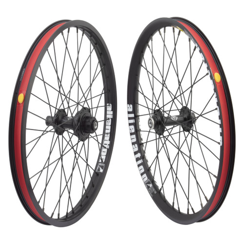 20in Alloy BMX Wheel Set Alienation Mischief and Malice Rims 743412