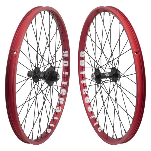 20in Alloy Mini BMX Wheel Set - Alienation Mischief OS20 and Malice OS20 743410