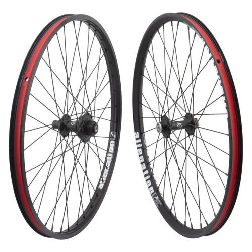 24-Inch Alloy BMX Wheel Set Alienation Mischief and Malice Rims 743413