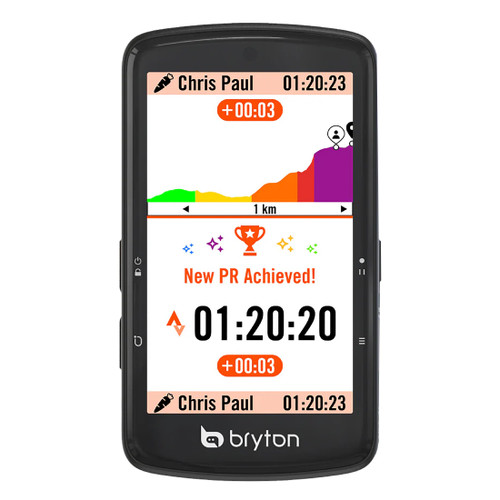 Bryton Rider S810 GPS Cycling Computer Touchscreen and ANT+ 624050100100