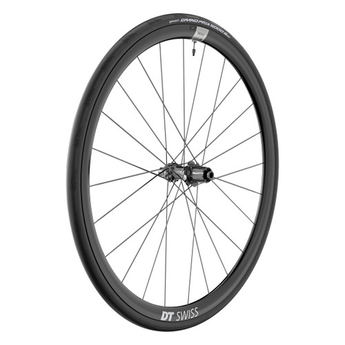 DT Swiss A 1800 Spline Aero Rear Wheel - 700C Tubeless Ready, 12mm Thru Axle W0A1800NIDMSA27106