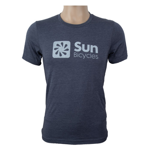 Clothing T-Shirt Sun Logo Unisex Sm Heather Navy 231009