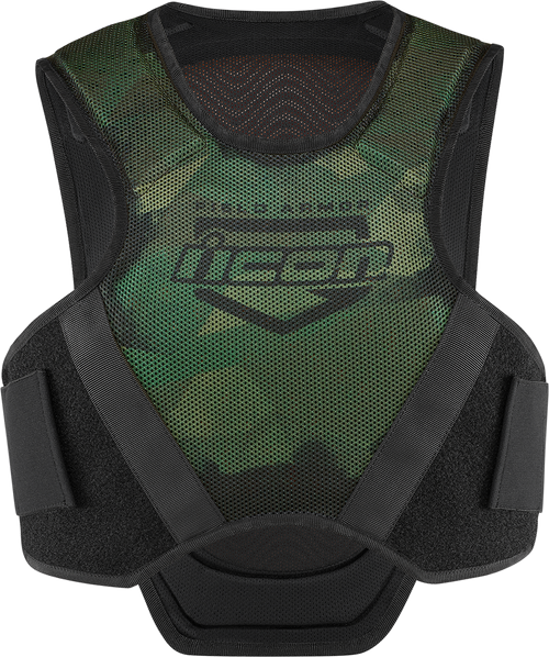 Icon Field Armor Softcore Vest - Green Camo - Xl/2Xl 2702-0279