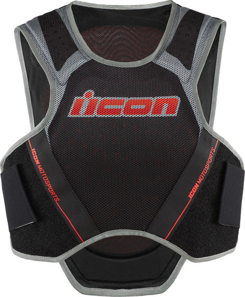 Icon Field Armor Softcore Vest - Megabolt Black - S/M 2702-0281