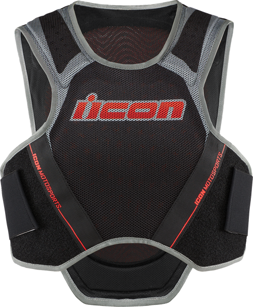 Icon Field Armor Softcore Vest - Megabolt Black - M/L 2702-0282