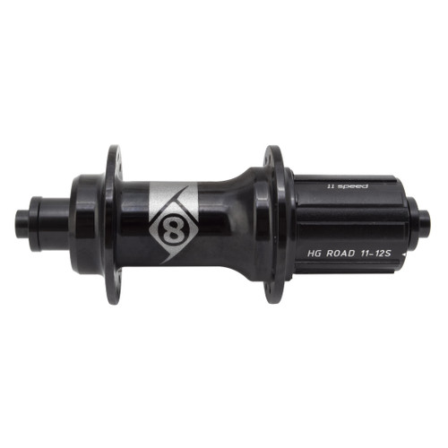 Hub Rear Origin8 Rd2220 Elite Ii Qr 24X130 11S Cassette Shimano HG Sealed Bearing Bk No Skewer 371898