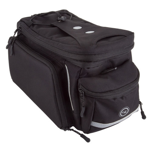 Bag Sunlite Rackpack Md W/Panr Topload Bk (G) 911316