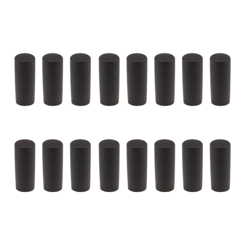 Fender Part Planet Bike Rubber Stay Cap Bagof8 Bk 290401