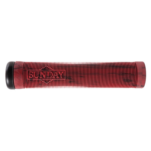 Grips Sunday MX Cornerstone 150Mm Bk/Maroon-Swirl 310444