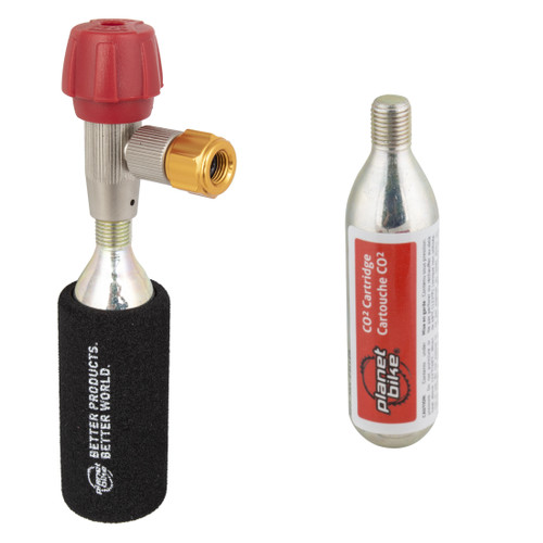 Pump Planet Bike Co2 Red Zeppelin W/2-16G 43284