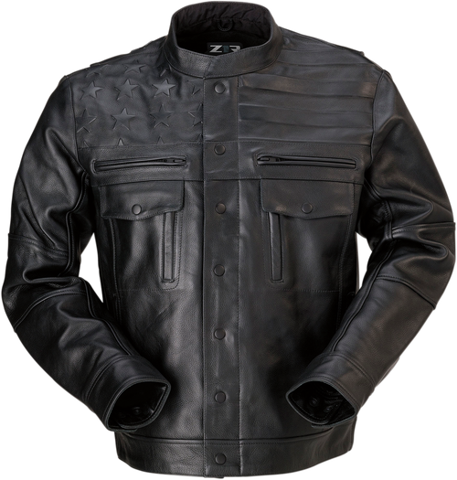 Z1R Deagle Leather Jacket - Black - Small 2810-3757