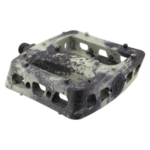 Pedals Odyssey MX Twisted Pro Pc 9/16 Bk/A-Gn-Wirl 410371