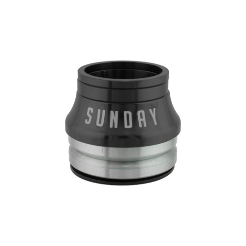 Headset Sunday INT High 15Mm MX 1-1/8 Cmpy45D Bk W/Conical Spacer 35885