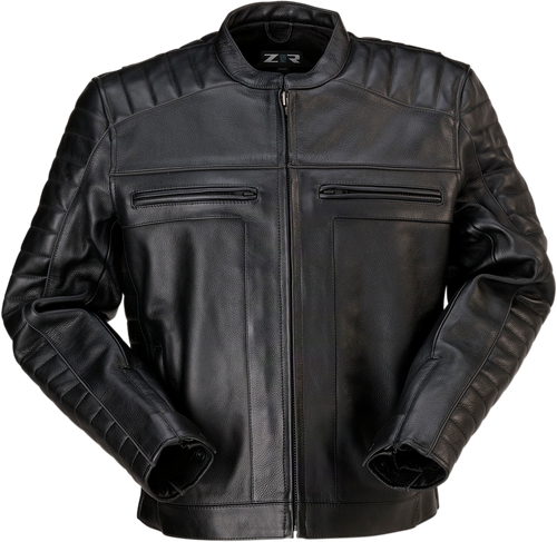 Z1R Artillery Leather Jacket - Black - 2Xl 2810-3777