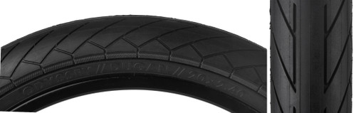 Tire Odyssey Tom Dugan Slick 20X2.4 Bk/Bk Wire 590265