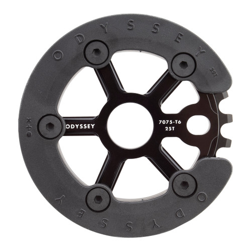 Chainring 1Pc Odyssey 25T Utility Pro W/GuaRoad Bk 211701