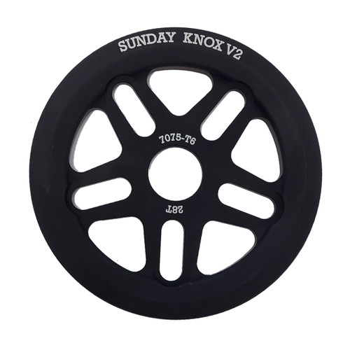 Chainring 1Pc Sunday 28T Knox V2 Bk 211757