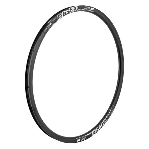 Rim DT Swiss 700C 622X24 G540 28 Bk/Disc Sleeved OEM 470800