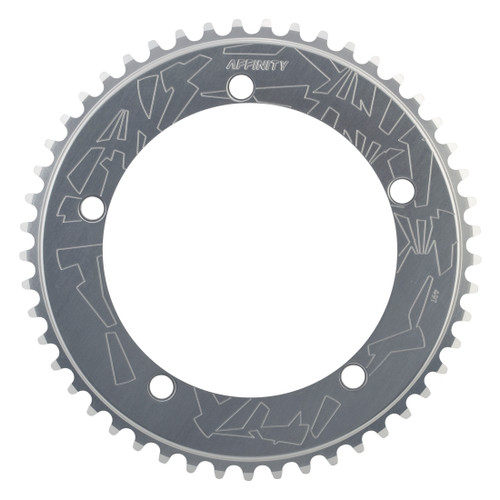 Chainring Affinity Pro 144Mm 49T Aly Polished-Silver 211776