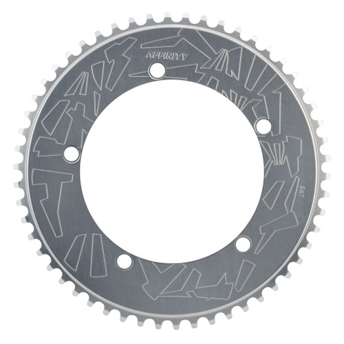 Chainring Affinity Pro 144Mm 54T Aly Polished-Silver 211781