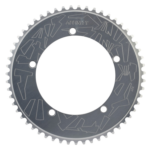 Chainring Affinity Pro 144Mm 55T Aly Polished-Silver 211782