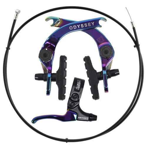 Brakeset Odyssey Evolver 2.5 Oilslick W/Mono Lvr/Linear Cbl 121367