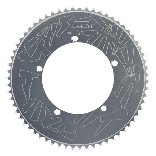 Chainring Affinity Pro 144Mm 63T Aly Polished-Silver 211790