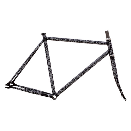 Frame Affinity Metro Keith Haring Bk/Wh Lg W/Fork 671344