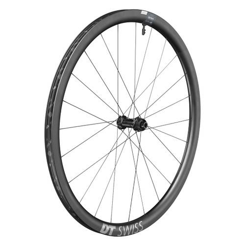 Wheel Front DT Swiss 700 622X22 Crc1400 Spline 35 100X12Ta Cl Bk Tbls (M) 641055
