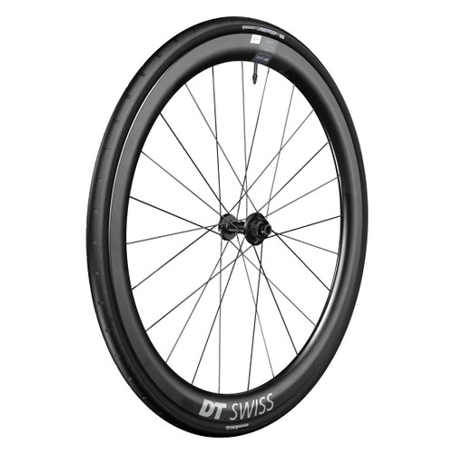 Wheel Front DT Swiss 700 622X22 Erc1400 Dicut 45 100X12Mmta Cl Tbls Bk W/Cont Aero 111 641285