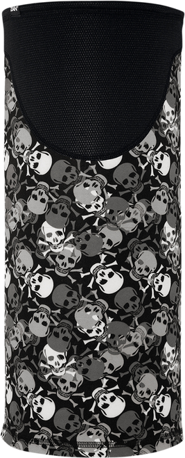 Zan Headgear Motley Tube Sportflex Windproof Neck Tube - All Over Skull TW424