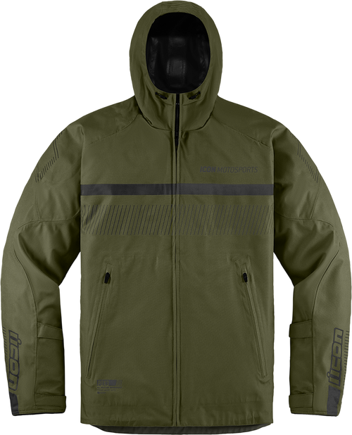 Icon Pdx3 Jacket - Olive - Large 2820-5823